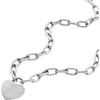 Kép 2/3 - Fossil Harlow Linear Texture szív női nyaklánc - JF04657040