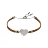 Kép 1/2 - Fossil Sadie Glitz szív női karkötő - JF04675040