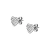 Kép 3/4 - Fossil Sadie Glitz szív női fülbevaló - JF04676040
