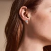 Kép 4/4 - Fossil Sadie Glitz szív női fülbevaló - JF04676040