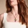 Kép 4/4 - Fossil Modern & Magic Purple Amethyst női nyaklánc - JF04680710