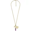 Kép 1/4 - Fossil Modern & Magic Purple Amethyst női nyaklánc - JF04680710