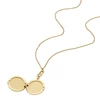 Kép 3/5 - Fossil Heritage Locket Collection nyitható női nyaklánc - JF04711710