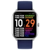 Kép 1/5 - Ice-Watch Ice Smart One Silver Tone/Navy Medium okosóra - 021412