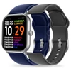 Kép 2/5 - Ice-Watch Ice Smart One Silver Black Navy Medium okosóra - 022252