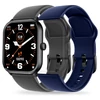 Kép 2/5 - Ice-Watch Ice Smart One Silver Black Navy Medium okosóra - 022253