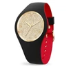 Kép 1/4 - Ice-Watch Ice Loulou Black Gold Glitter Small óra - 022325