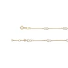 Kép 2/4 - Jackie Gold Monte Carlo gyöngy arany karlánc - JKB25.506