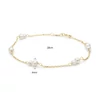 Kép 3/4 - Jackie Gold Monte Carlo gyöngy arany karlánc - JKB25.506
