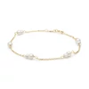 Kép 1/4 - Jackie Gold Monte Carlo gyöngy arany karlánc - JKB25.506