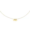 Kép 2/5 - Jackie Gold arany nyaklánc 45 cm - JKN20.046