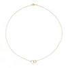 Kép 1/5 - Jackie Gold dupla kör arany nyaklánc 45 cm - JKN20.048
