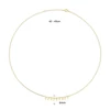 Kép 3/4 - Jackie Gold arany nyaklánc 45 cm - JKN23.352