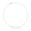 Kép 1/5 - Jackie Gold körök arany nyaklánc 45 cm - JKN24.464