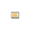 Kép 1/4 - Nomination "I love Family" charm - 030121-33