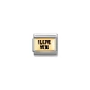 Kép 1/4 - Nomination "I love You" charm - 030261-06
