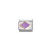 Kép 1/4 - Nomination "Lila rombusz" charm - 030285-50