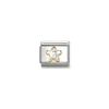 Kép 1/3 - Nomination "Fehér csillag" charm - 030614-010