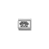 Kép 1/4 - Nomination "Macska virágokkal" charm - 330111-23
