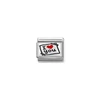 Kép 1/4 - Nomination "I Heart You" charm - 330208-50
