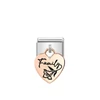 Kép 1/3 - Nomination "Family" szív charm - 431803-04