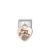 Kép 1/3 - Nomination "Happy Birthday" szív charm - 431803-06