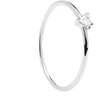 Kép 1/2 - PD Paola White Heart Silver ezüst gyűrű 54-es méret - AN02-223-14