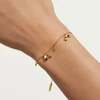 Kép 2/2 - PD Paola Jasmine Gold ezüst karkötő - PU01-092-U