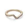Kép 3/3 - Pandora hullám gyűrű 50-es méret - 162539C01-50