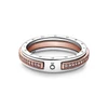 Kép 2/4 - Pandora logó szimbólum gyűrű 50-es méret - 182773C01-50