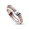 Kép 3/4 - Pandora logó szimbólum gyűrű 50-es méret - 182773C01-50