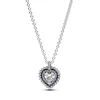 Kép 1/4 - Pandora szikrázó szív nyaklánc 45 cm-es - 393099C01-45