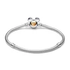 Kép 2/4 - Pandora Disney 100. évfordulós Moments kígyólánc karkötő 16 cm - 592514C00-16