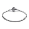 Kép 2/4 - Pandora Disney Csingiling kapcsos Moments kígyólánc karkötő 16 cm - 592548C01-16