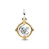 Kép 2/5 - Pandora Disney Mickey és Minnie forgó hold függő charm - 762955C01