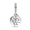 Kép 2/5 - Pandora kéttónusú hullócsillag dupla függő charm - 782975C01
