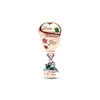 Kép 2/3 - Pandora kéttónusú Mikulás hőlégballonban charm - 782976C01