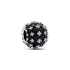 Kép 1/4 - Pandora szikrázó pavé fekete charm - 792630C04