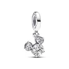 Kép 1/3 - Pandora Disney Mickey egér szikrázó sziluett függő charm - 793031C01