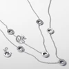 Kép 4/4 - Pandora pavé karikás nyaklánc - 393162C01-50