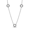 Kép 1/4 - Pandora pavé karikás nyaklánc - 393162C01-50