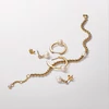 Kép 3/3 - Pandora 14k aranyozott édesvízi tenyésztett gyöngyös karkötő 16 cm - 563173C01-16