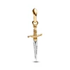Kép 2/4 - Pandora Trónok harca Arya kardja ezüst és 14k aranyozott függő charm - 763142C00