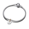 Kép 3/4 - Pandora kéttónusú nagymama háza függő charm- 763205C00