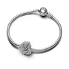 Kép 3/4 - Pandora szikrázó virágzó rózsa túlméretezett charm- 793245C01
