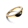 Kép 2/3 - Pandora ME 14k aranyozott felezett pecsétgyűrű 54-es méret - 163325C01-54