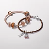 Kép 3/3 - Pandora Disney Az oroszlánkirály barna és fekete bőr karkötő 17,5 cm - 593361C01-S1