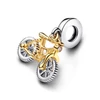 Kép 3/5 - Pandora 14k aranyozott mozgatható kerékpár függő charm - 763354C01