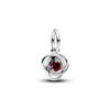 Kép 1/4 - Pandora piros végtelenség köre függő charm - 793125C01