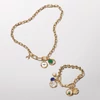 Kép 4/4 - Pandora Me 14k aranyozott kék gravírozható mini medál charm - 763388C01